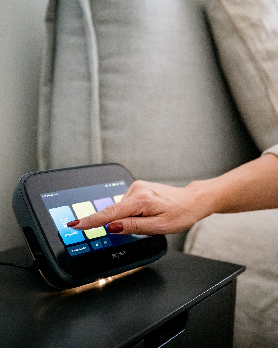 BEMER® Anwendung Hand